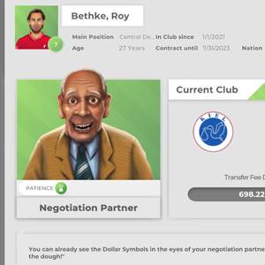 GOAL! The Club Manager - Onderhandelingspartner