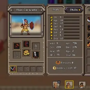 Gods of Sand - Statistieken