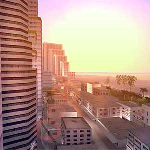 Grand Theft Auto Vice City - Oceaanstrand