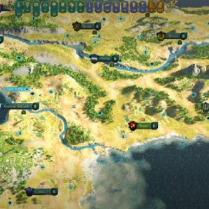 Great Houses of Calderia - Wereld Kaart