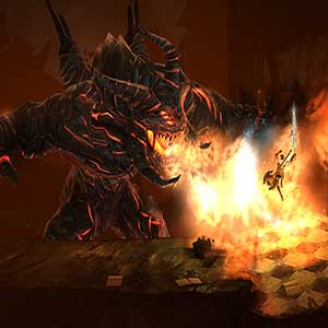 in de afgrond geworpen