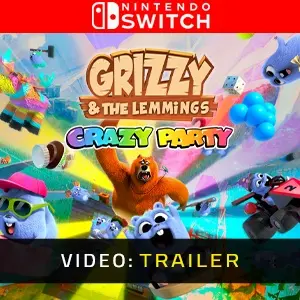 Grizzy and the Lemmings Crazy Party Nintendo Switch - Trailer