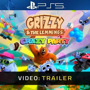 Grizzy and the Lemmings Crazy Party PS5 - Trailer