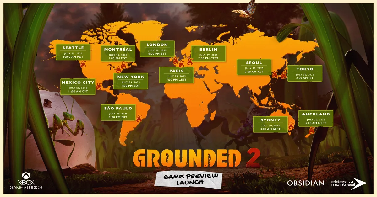 Grounded 2 Launch Times
