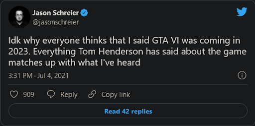 wat is het laatste nieuws over GTA 6?