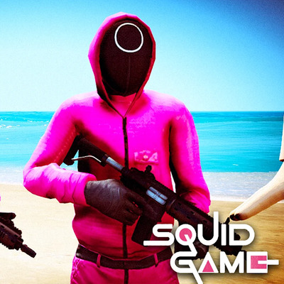 GTA Online - Modders Recreëren Netflix's Squid Game