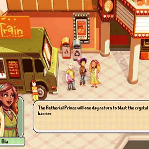 terug te keren om de kristalbarrière te blazen