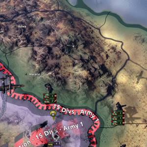 Hearts of Iron 4 By Blood Alone - Kaart
