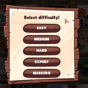 Hidden Words Puzzles - Moeilijkheidsgraad