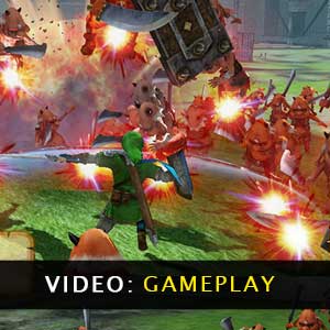Hyrule Warriors Definitive Edition gameplay video