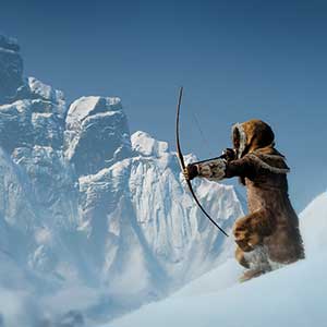 Icarus Karakter met een boog