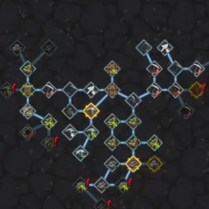 Idle DeepMiner - Vaardighedenboom