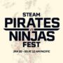 Steam Pirates vs. Ninjas Fest vs. Allkeyshop: Bereid je voor op 22 Januari