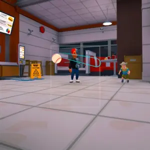 Indoor Baseball - Fastfoodrestaurant