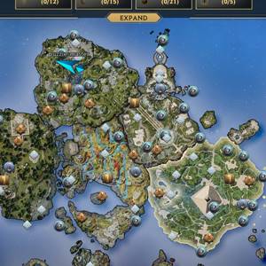 Islands of Insight - Kaart