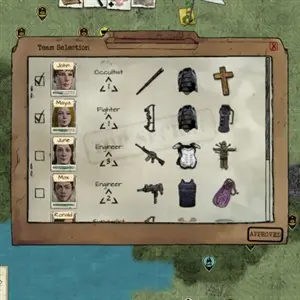 Judgment Apocalypse Survival Simulation - Teamselectie