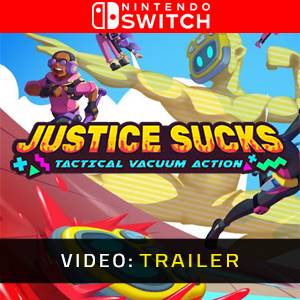 JUSTICE SUCKS Tactical Vacuum Action Nintendo Switch - Trailer