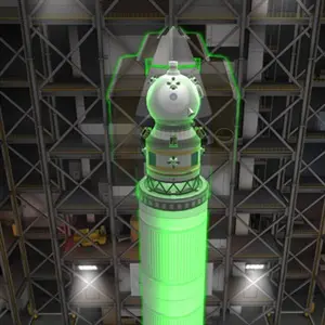 Kerbal Space Program Making History - Ruimtevaartuig