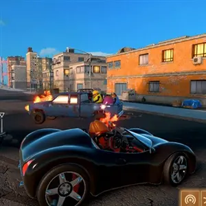 Killer Bean - Achtervolging met auto’s