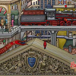 Labyrinth City Pierre the Maze Detective - Trein