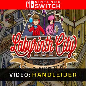 Labyrinth City Pierre the Maze Detective Nintendo Switch Video Trailer