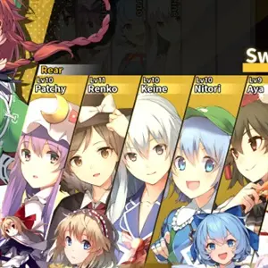 Labyrinth of Touhou Tri The Dreaming Girls & The Mysterious Orbs - Groepswissel