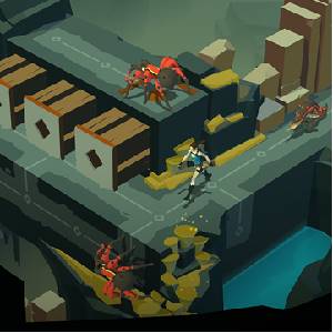Lara Croft GO - Het doolhof van stenen
