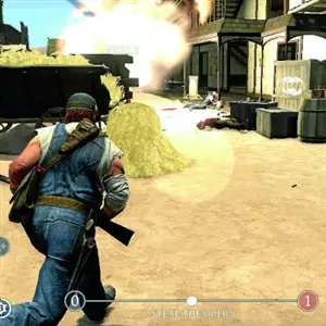 Lead and Gold: Gangs of the Wild West - Explosie