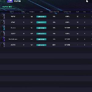 League Manager 2023 Info over de Speler