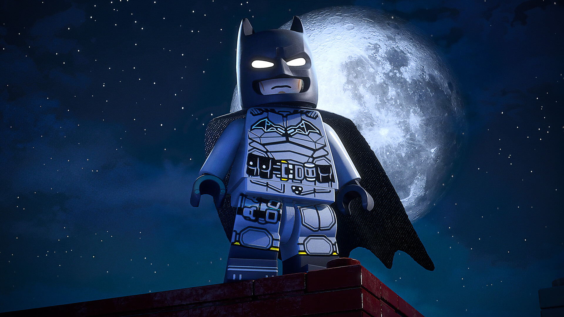 LEGO Batman Legacy of the Dark Knight gameplay scene in Gotham