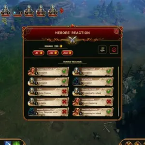 Lessaria: Fantasy Kingdom Sim - Reactie van Helden