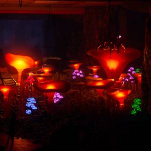 Level Unknown Backrooms - Bioluminescente Plant