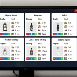 Liquor Store Simulator - Alcohol
