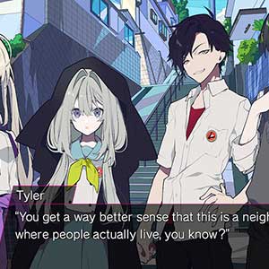 LOOPERS - Tyler, Mia, Hilda en Simon