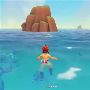 Lou’s Lagoon - In de oceaan zwemmen