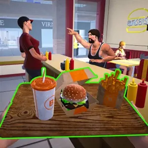 Mall Simulator - Fastfoodrestaurant