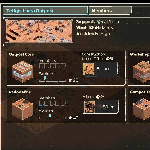 Mars Tactics - Tethys Linea Buitenpost