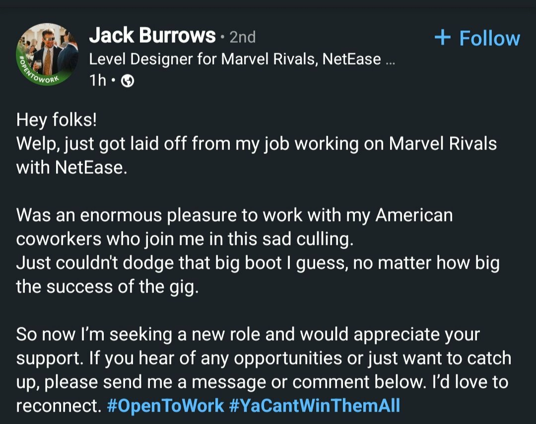 Marvel Rivals Level Designer Marvel Rivals Level Designer