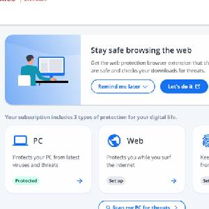 McAfee LiveSafe Webbeveiliging