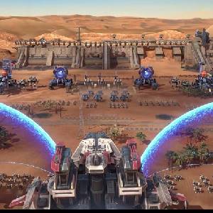 Mechabellum Troepen in Positie