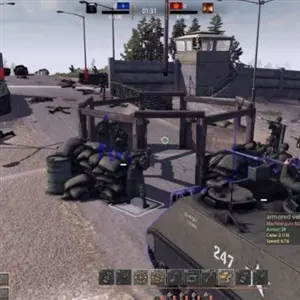 Men of War: Assault Squad 2 - Cold War - Pantservoertuig