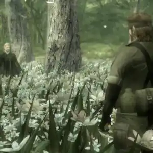 METAL GEAR SOLID 3 Snake Eater Master Collection - Solid Snake en Big Boss Tuin