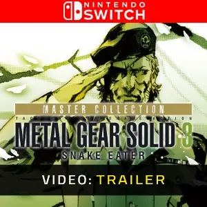 METAL GEAR SOLID 3 Snake Eater Master Collection Nintendo Switch - Video Trailer