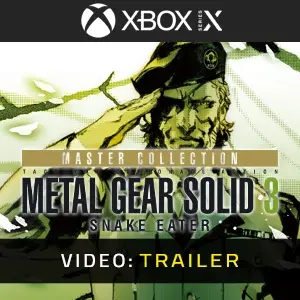 METAL GEAR SOLID 3 Snake Eater Master Collection Xbox Series X - Video Trailer