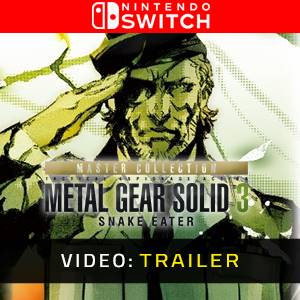 METAL GEAR SOLID 3 Snake Eater Master Collection Nintendo Switch - Video Trailer