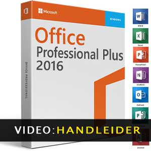 Microsoft Office 2016 Professional Plus aanhangwagenvideo