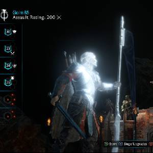 Middle-Earth Shadow of War Interactieknop