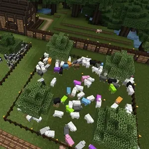 Minecraft Java & Bedrock Edition - Schapen en koeien
