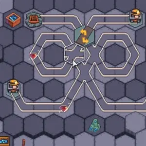 Mole Cart Mining - Crossroad Tile