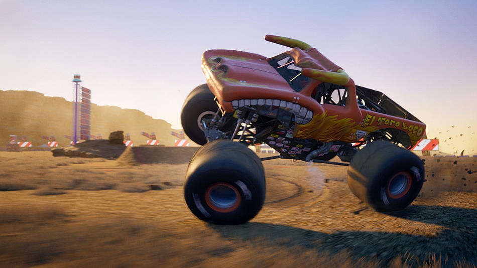 Tentoonstelling van Monster Jam Showdown van de El Toro Loco-truck
